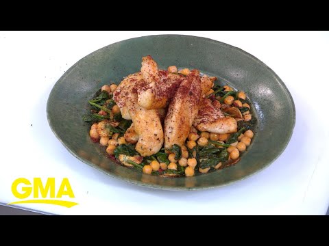 Jamie Oliver shares garlic chicken and Brussels sprouts recipe