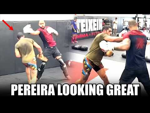 Alex Pereira's SLICK Sparring vs Heavyweights (Is he Ready for Ciryl Gane?)