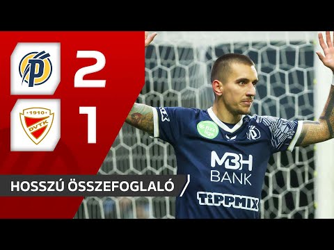 Fizz Liga: Puskás Akadémia – DVTK 2–1 | hosszú összefoglaló