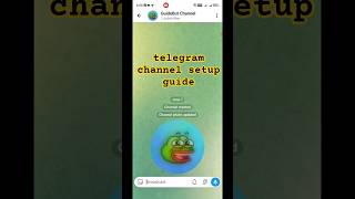 Create a Telegram Channel in 1 Minute