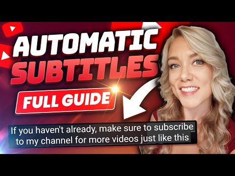 How to Add Subtitles / Captions to YouTube Videos Automatically for FREE (2023)