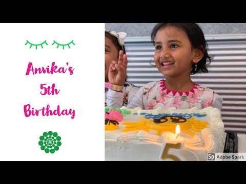 Anvika's 5th birthday celebration