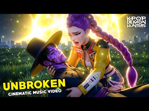 KPop Demon Hunters | HUNTRIX: UNBROKEN (ft. SAJA BOYS) | Beautiful Emotional Cinematic Music