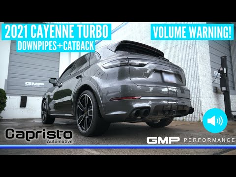 PORSCHE CAYENNE TURBO CAPRISTO EXHAUST SYSTEM *SO AGGRESSIVE*