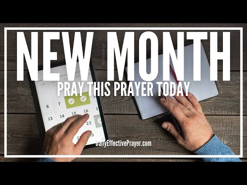 Prayer For a New Month | New Month Prayers and Blessing