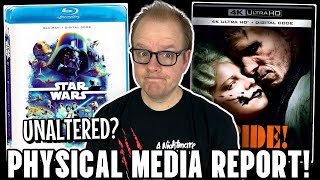 The Bride 4Ks And The UNALTERED Star WARS Trilogy On Bluray? | The Physical MEDIA Report #306