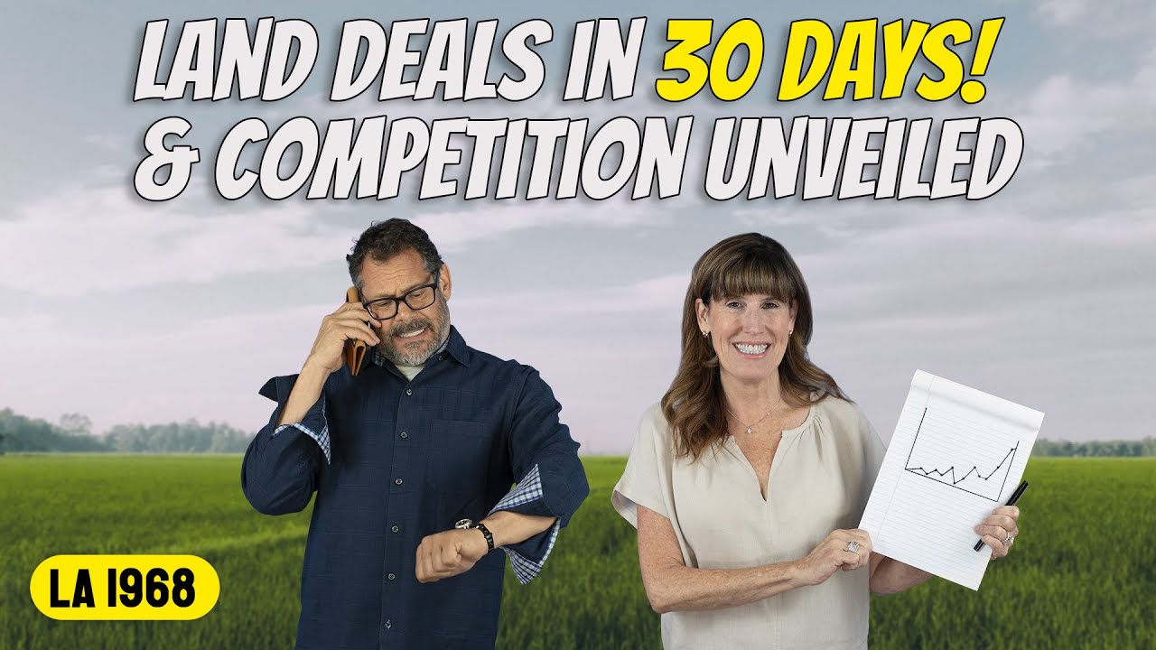 Land Investor's Guide: First Deal in 30 Days & Analyzing Competition Numbers (LA 1969)