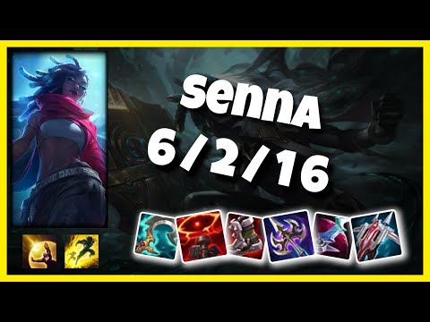 Senna vs Bard OCE Challenger SUPPORT (6/2/16) - v11.4