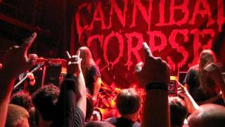 Cannibal Corpse - Covered With Sores/Born In A Casket - Live @ The Blue Note, Columbia, MO, 4/27/12