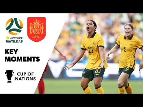 CommBank Matildas v Spain | Key Moments | Cup of Nations 2023