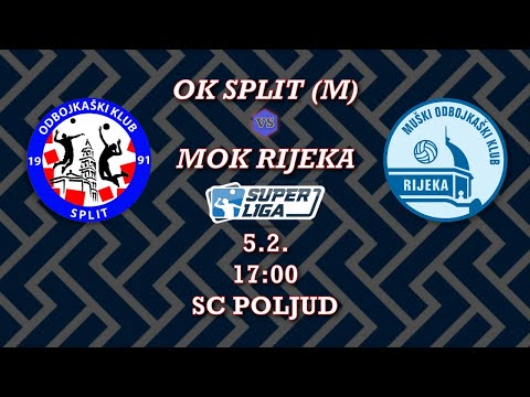 OK Split (M) - MOK Rijeka / 14. kolo [Superliga 21./22.]