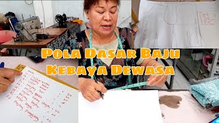 Download lagu Belajar Pola Dasar Kebaya Dewasa #lydiajahit mp3