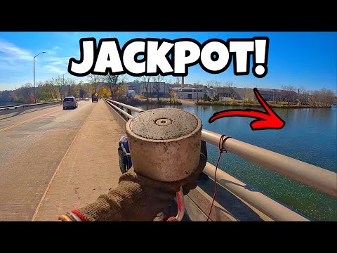 The Most Ludicrous Magnet Fishing Jackpot EVER - You Won’t Believe What I Found!!