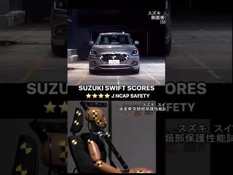 Thumbnail for 4 Star Safety Rating for new Swift in Crash Tests! #NewSwift by Suzuki