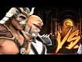 Mortal Kombat Komplete Edition Shao Kahn Kintaro Tag Ladder 60FPS Gameplay Playthrough