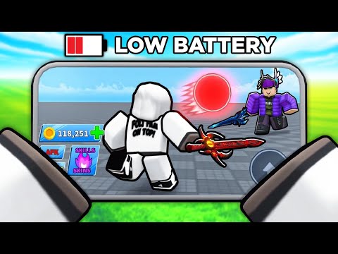 I Played BLADE BALL On MOBILE For The First Time..