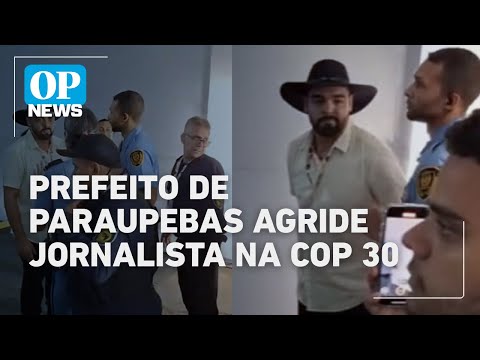 COP 30: Prefeito de Parauapebas agride jornalista e é retirado por seguranças | O POVO NEWS