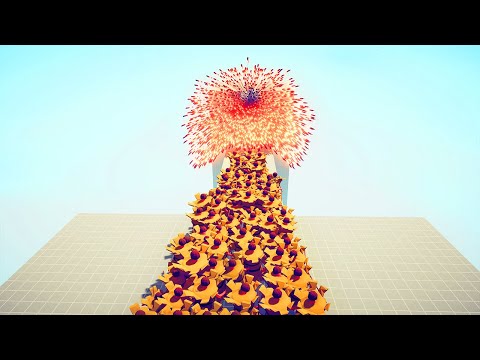 100x HAY BALER vs EVERY GOD - Totally Accurate Battle Simulator TABS