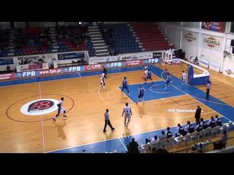 Nick Novak - Ovarense/Porto - Portugal Cup Semi Final (Camera will move after 3:30 mark)