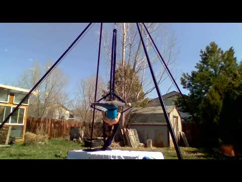Advanced beginner silks moves