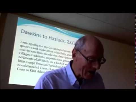 Peter Mackridge: The Crete of R.M. Dawkins
