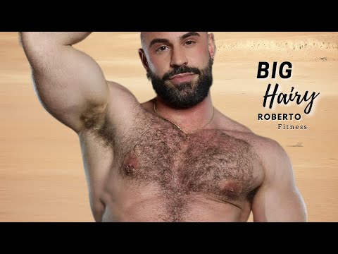 Big Hairy Italian Handsome Man Fitness