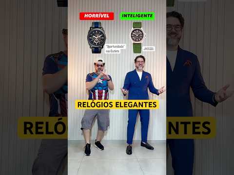 A Grande Diferença Entre Relógios Elegantes e os Barangos #modamasculina #relogio