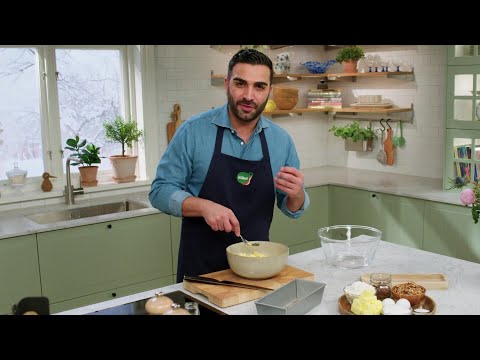 Banana bread med choklad och nötter - Köket