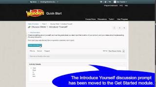Quick Start Overview for Reading Wonders