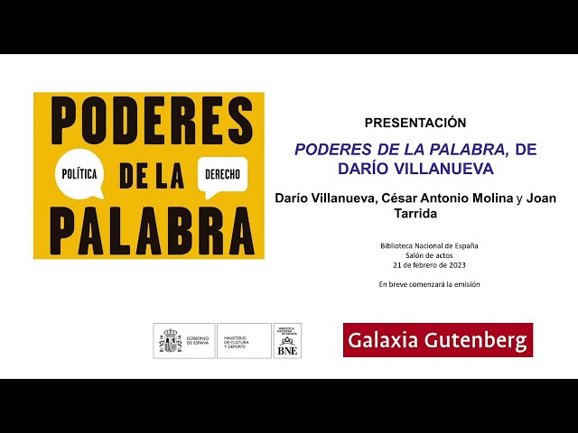Vídeo relacionado con Poderes de la palabra: Retórica, política, derecho, literatura, publicidad