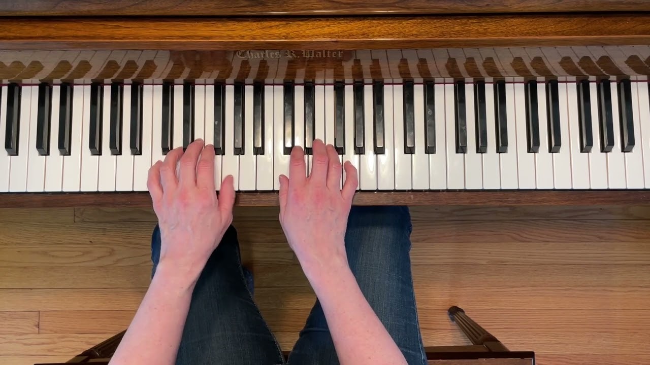 English Folk Song - Adult Piano Adventures All-In-One Piano Course Level 1