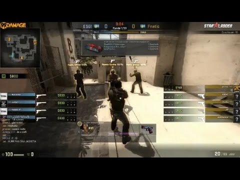 SLTV StarSeries X - Spieltag 10 ESG!  vs. fnatic  (de_mirage)