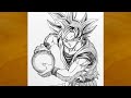 How To Draw Goku Ultra Instinct Epic Dragon Ball Super Art