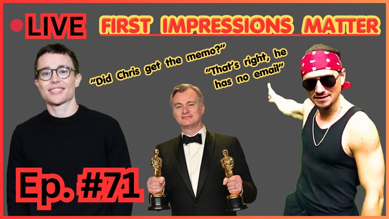 Ep #71 - DEAR MR NOLAN … FIRST IMPRESSIONS MATTER - LIVE - Let's Reflect