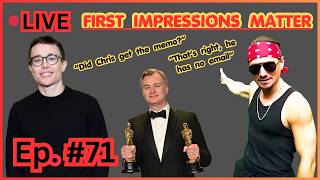 Ep #71 - DEAR MR NOLAN … FIRST IMPRESSIONS MATTER - LIVE - Let's Reflect MQDEFAULT Thumbnail