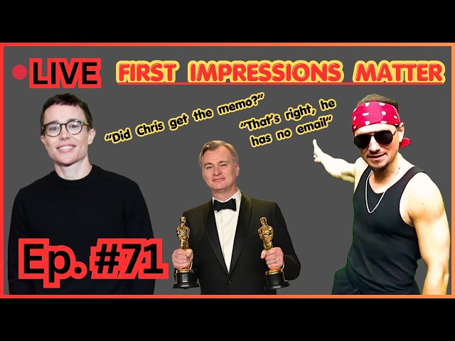 Ep #71 - DEAR MR NOLAN … FIRST IMPRESSIONS MATTER - LIVE - Let's Reflect SDDEFAULT Thumbnail