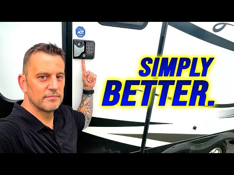 This RV Keyless Entry Door Lock is the KING & Here's Why ➕ Installation & Feature Review