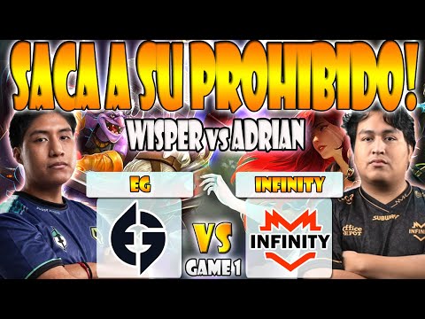EG VS INFINITY BO3[GAME 1] PAKAZS, WISPER, MATTHEW VS MR.JEANS - DPC SA 2023 TOUR 3:DIVISION 1
