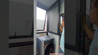 ชุดบานกระทุ้งพร้อมช่องแสงรวมมุ้ง