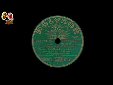 Das war in einer Walzernacht - Paul Godwin's Tanz-Orchester - LEO MONOSSON Refraingesang