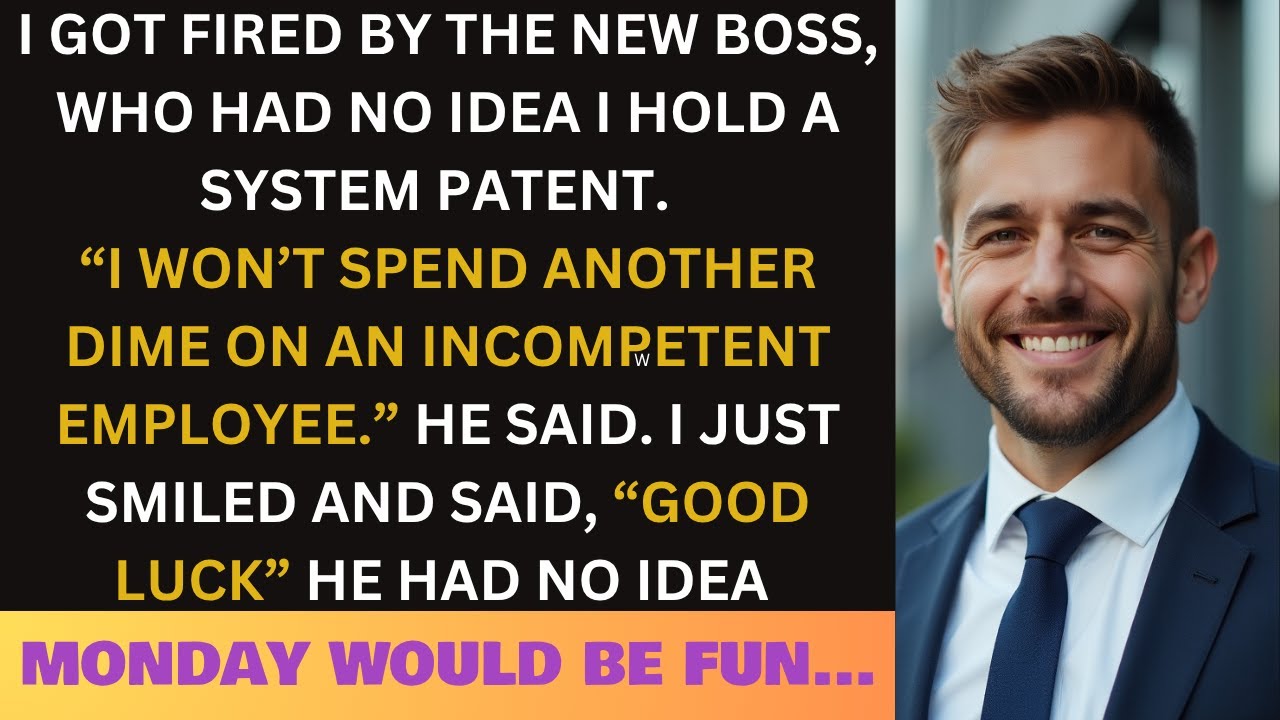 (Updated) I Got Fired By An Arrogant CEO Who Didn’t Know I Hold A System Patent.