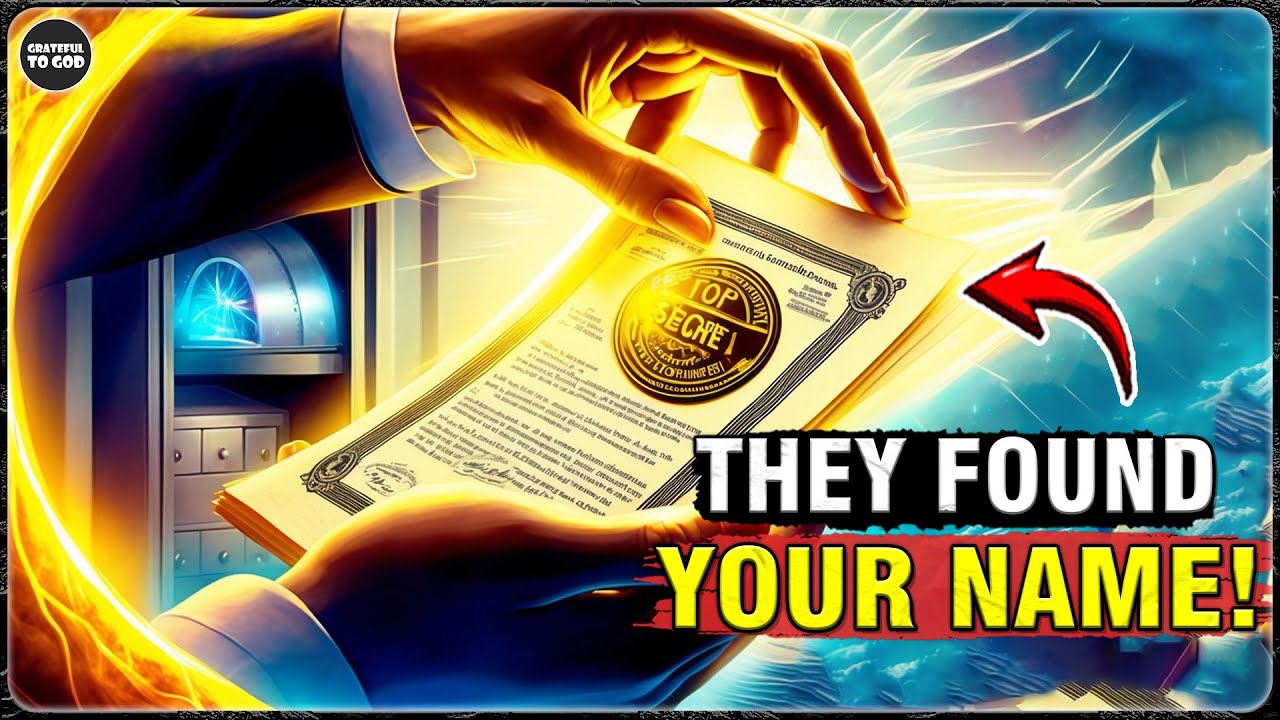 God's Chosen Ones, The Banking Authorities Have Discovered A Secret Connected To Your Name!