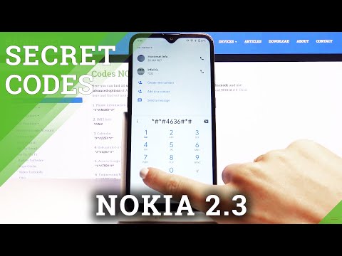 Secret Codes for NOKIA 2.3 – Testing Mode / Useful Features