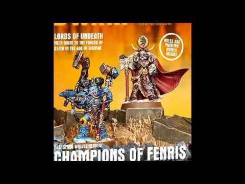 New Games Workshop Space Wolf Heroes
