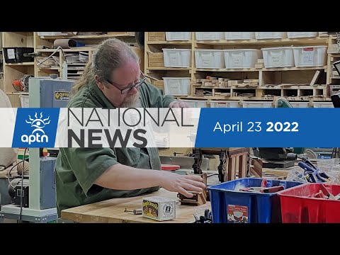 APTN National News April 23, 2022 – Survivor confronts his past, Ojibway puzzle box creator