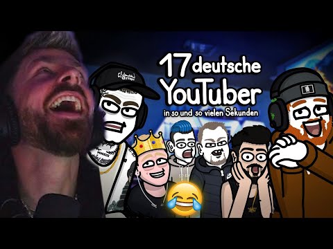 Video Thumbnail: Rewi reagiert auf 17 YouTuber in so und so vielen Sekunden 😂