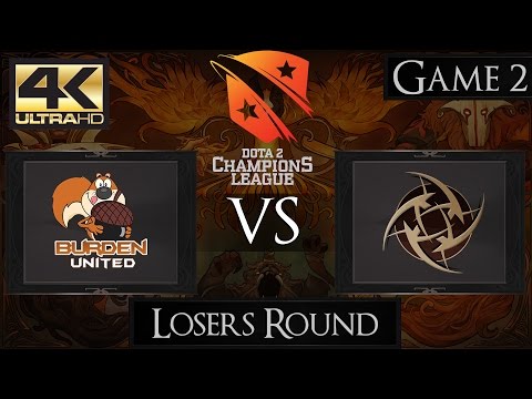 Dota 2 Burden United vs NiP | D2CL Season 5 [4k]