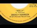 Smokey Robinson: Holly (1973)