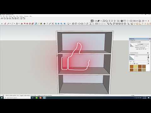 Simple cabinet with SketchUp & OpenCutList