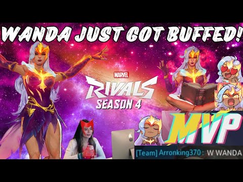 These WANDA BUFFS are CRIMINAL! | Marvel Rivals Season 4 Scarlet Witch Gameplay
